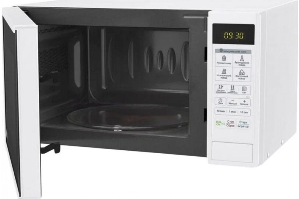 Почему в микроволновке LG не крутится тарелка